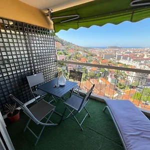 Appartement & Calme 3p Climatise 2 Vue Panoramique Parking Privatif En Sous Sol, Nice